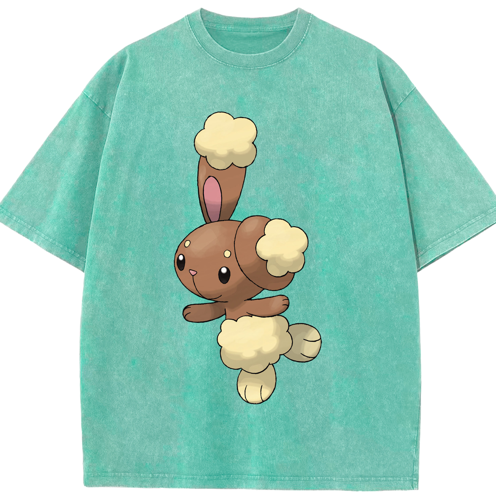 （画像用） ポケットモンスター Pokémon 綿100% ヴィンテージ風 半袖Tシャツ（フロントプリント）
